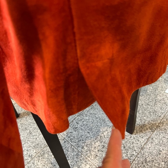 Valerie Steven's Suede Jacket. Beautiful tailored design, size large fits snug. - Picture 12 of 15